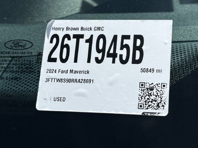 2024 Ford Maverick LARIAT