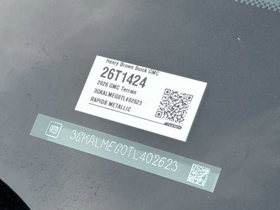 2026 GMC Terrain Elevation