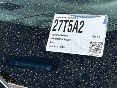 2022 GMC Terrain SLE