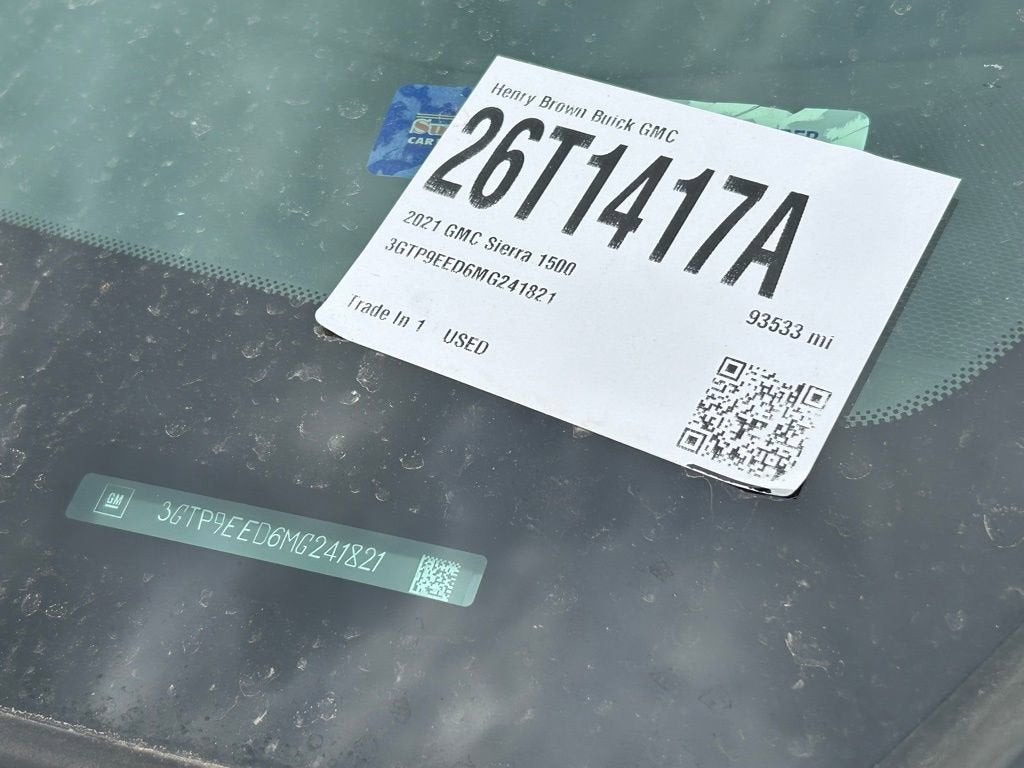 2021 GMC Sierra 1500 AT4