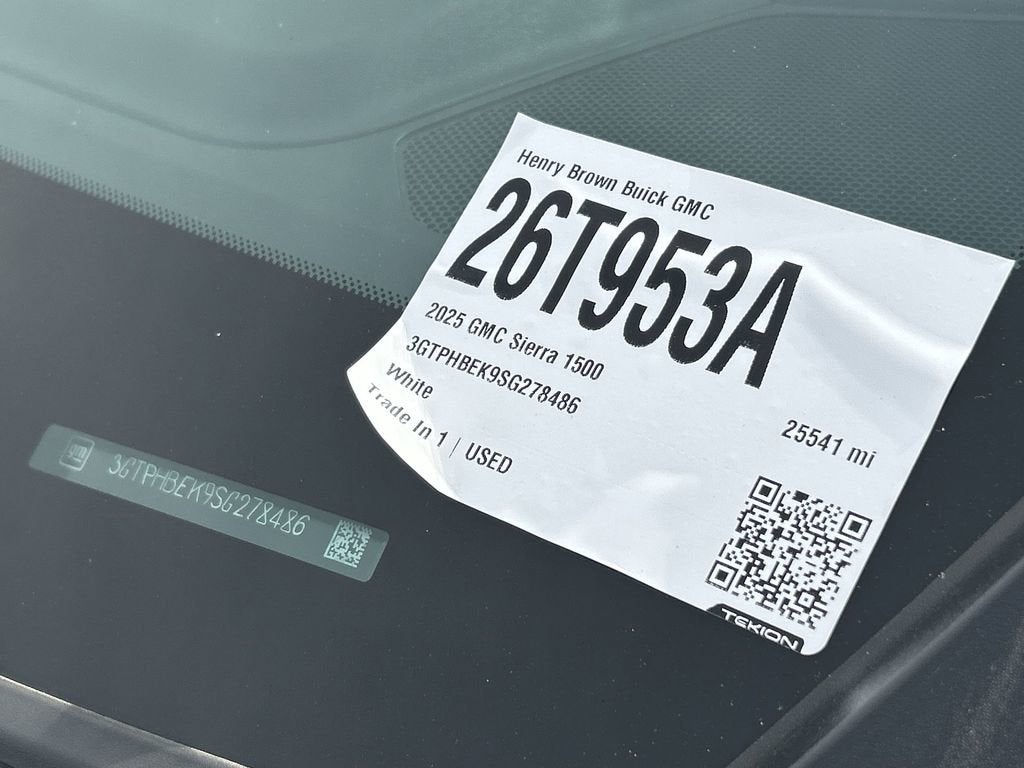 2025 GMC Sierra 1500 SLE