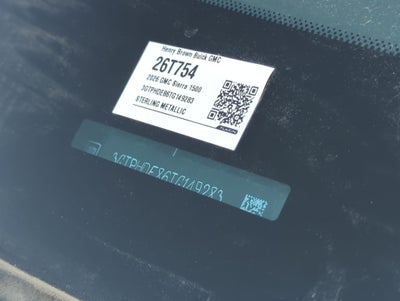 2026 GMC Sierra 1500 SLT