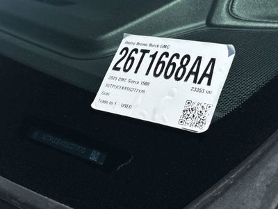 2025 GMC Sierra 1500 Elevation