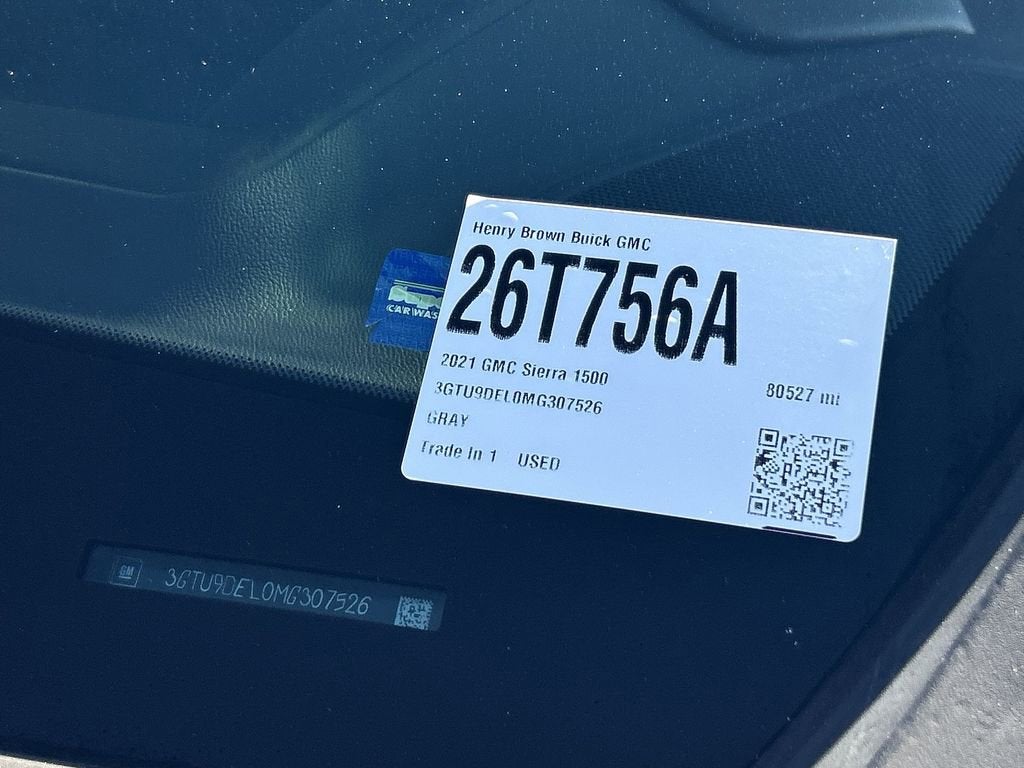 2021 GMC Sierra 1500 SLT