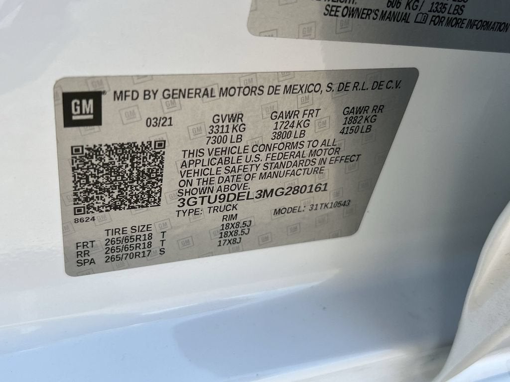 2021 GMC Sierra 1500 SLT