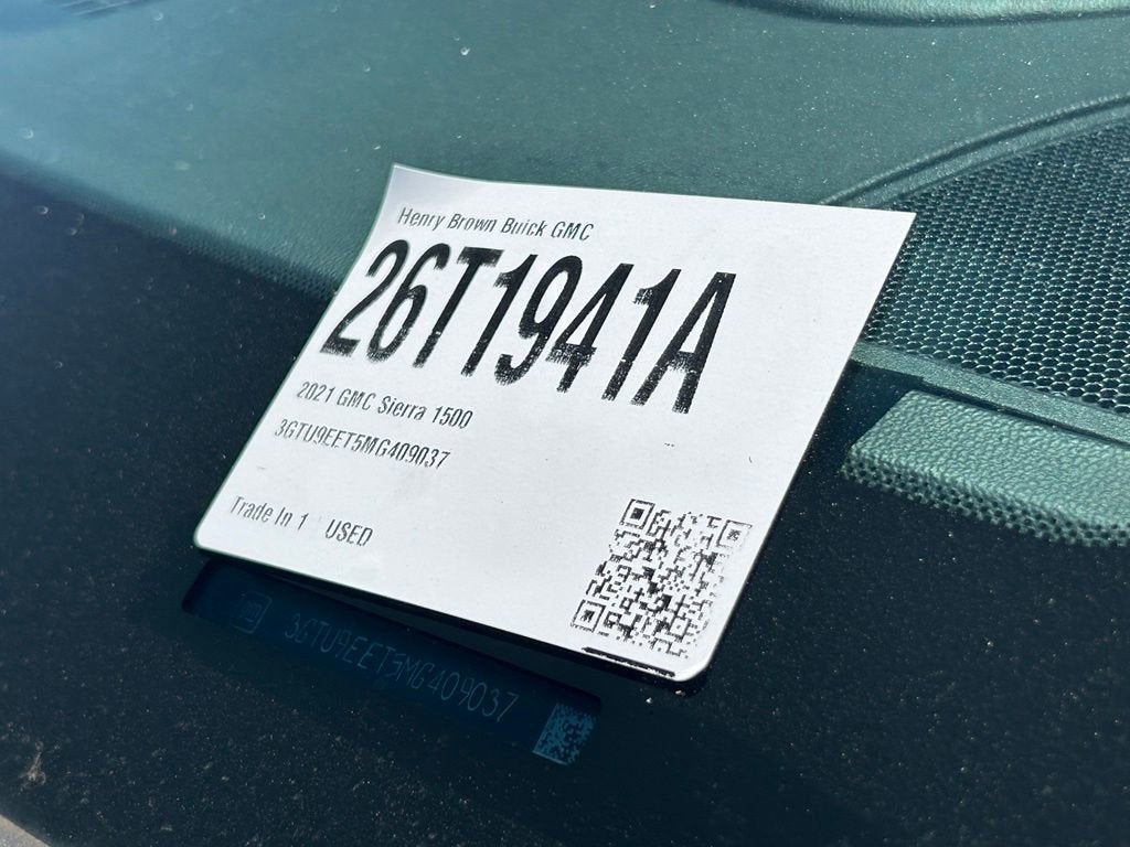 2021 GMC Sierra 1500 AT4