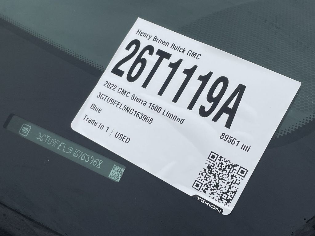 2022 GMC Sierra 1500 Limited Denali