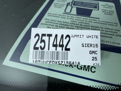 2025 GMC Sierra 1500 Elevation