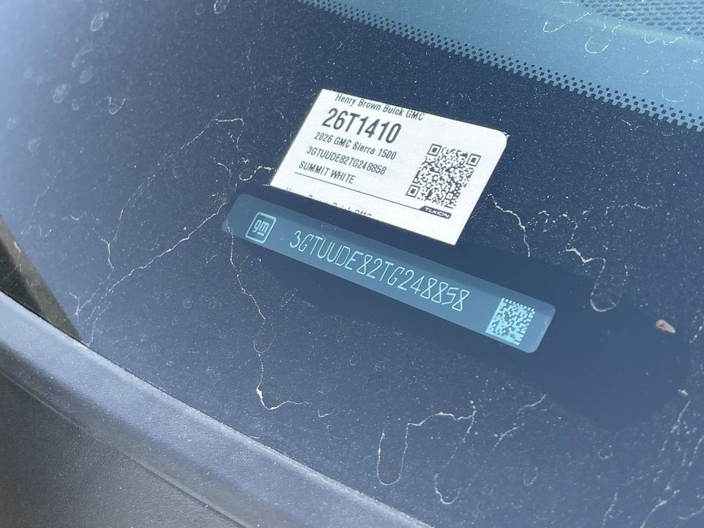 2026 GMC Sierra 1500 SLT