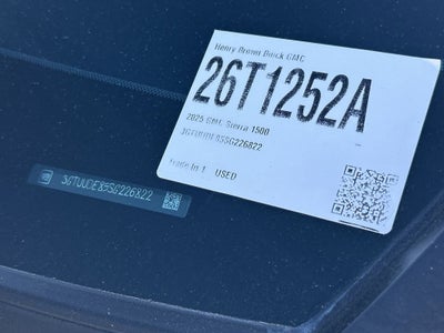 2025 GMC Sierra 1500 SLT