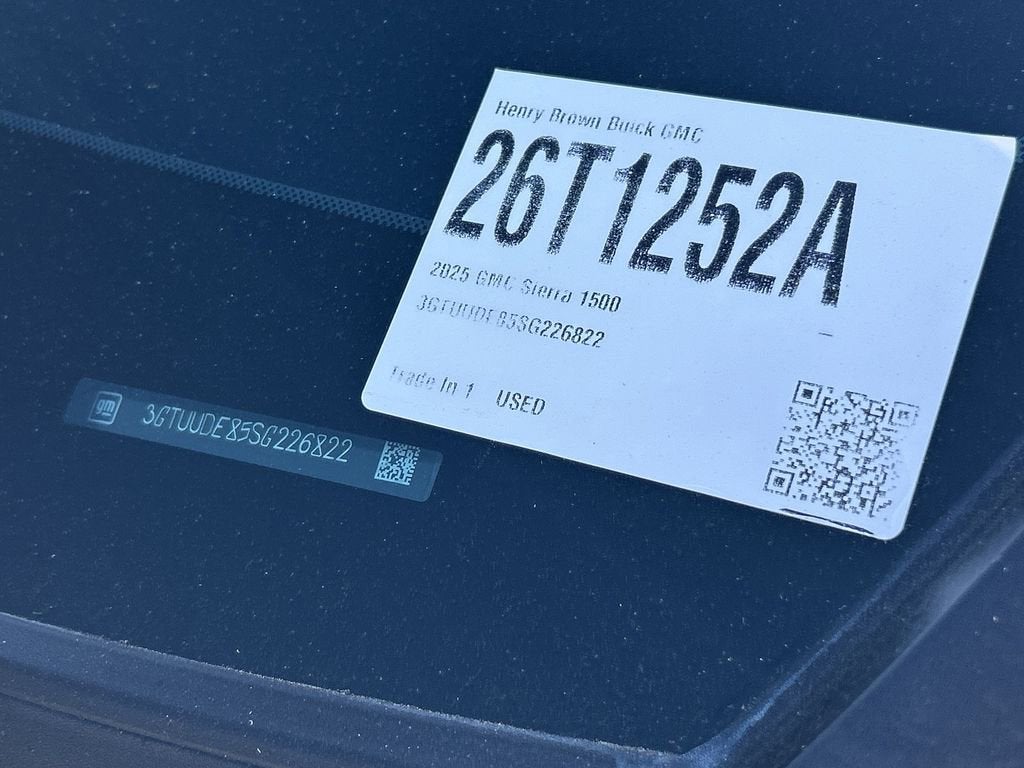 2025 GMC Sierra 1500 SLT