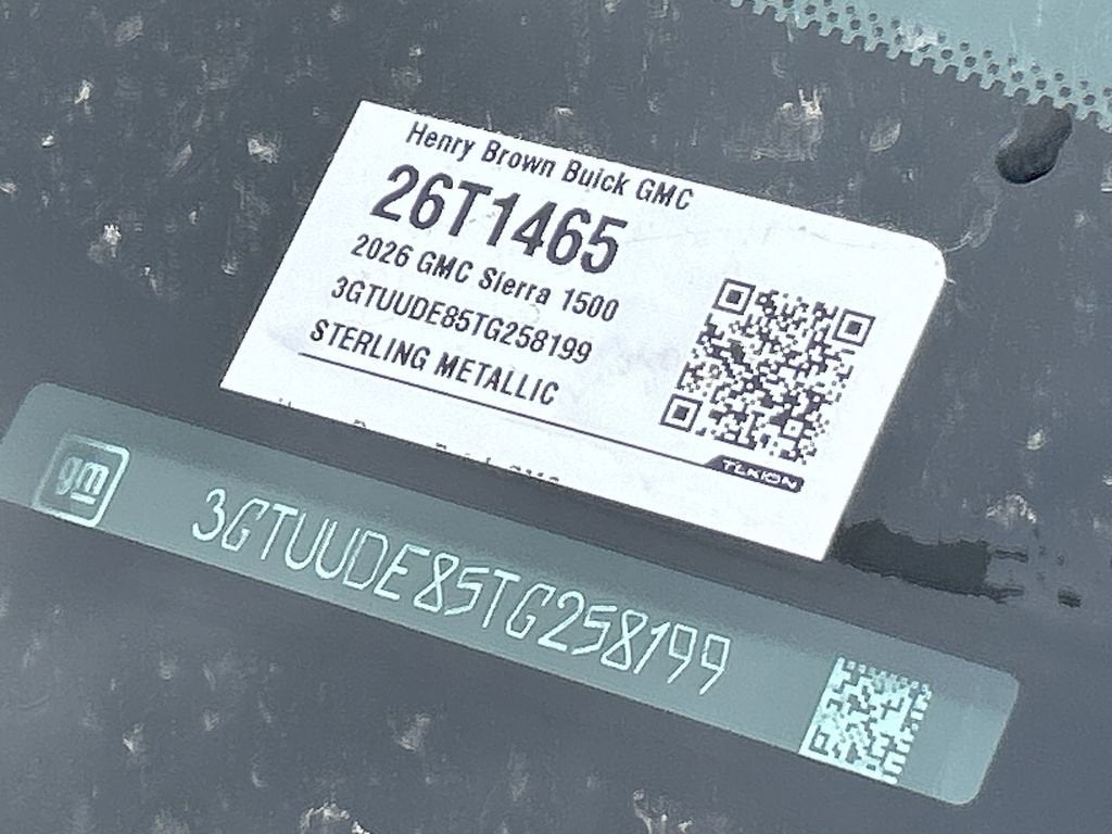 2026 GMC Sierra 1500 SLT