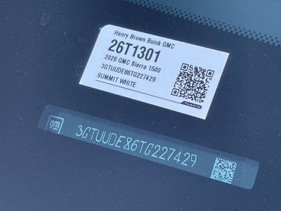 2026 GMC Sierra 1500 SLT