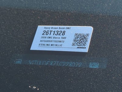 2026 GMC Sierra 1500 SLT