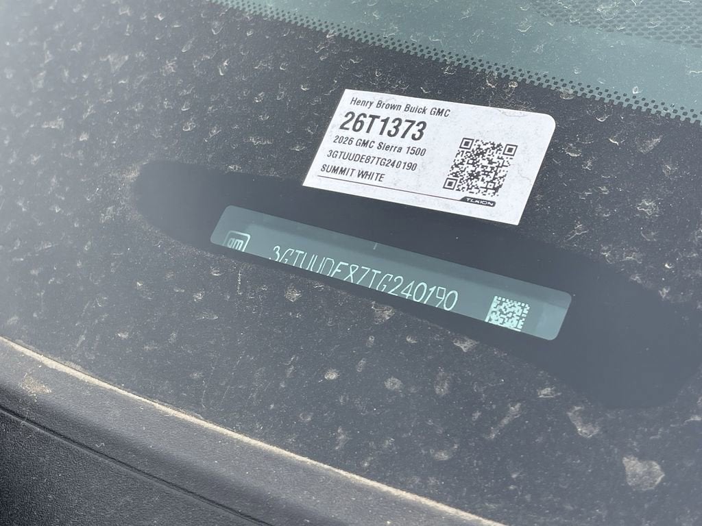 2026 GMC Sierra 1500 SLT