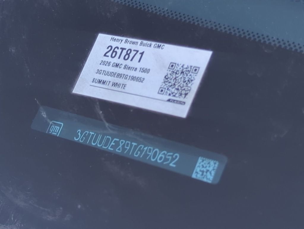 2026 GMC Sierra 1500 SLT