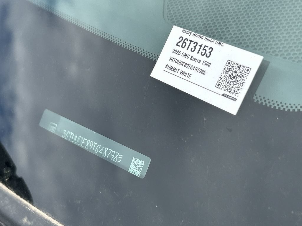 2026 GMC Sierra 1500 SLT