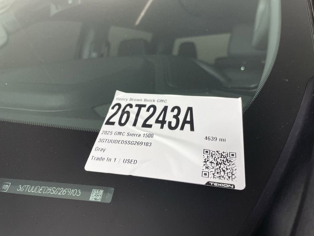 2025 GMC Sierra 1500 SLT