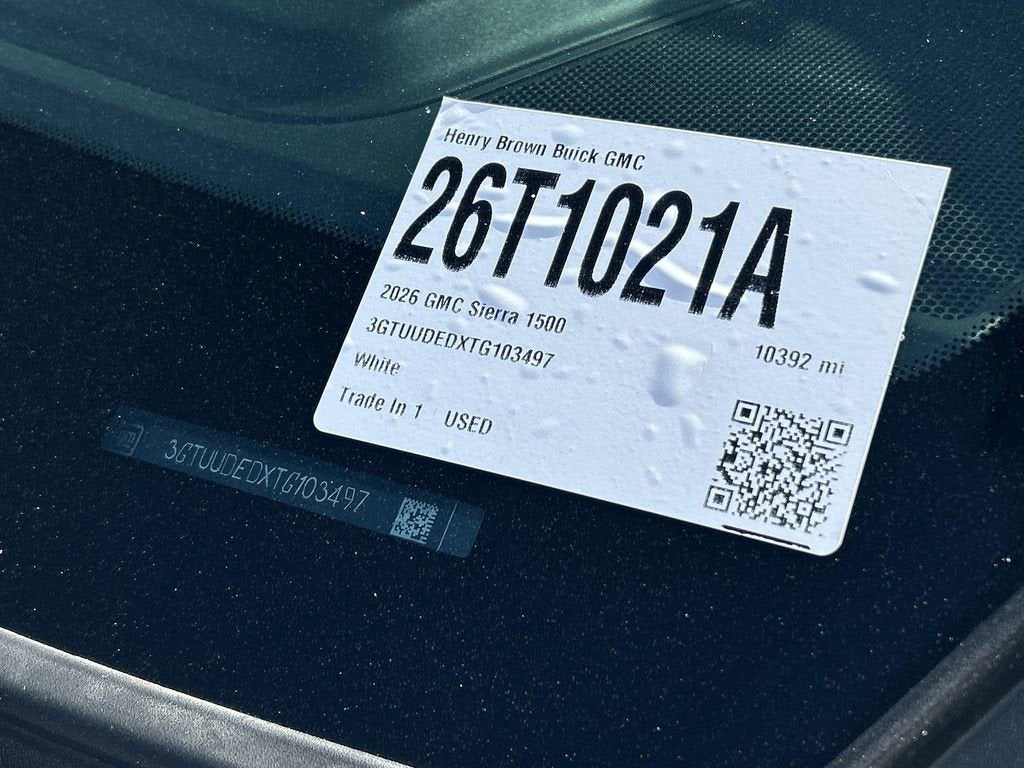 2026 GMC Sierra 1500 SLT