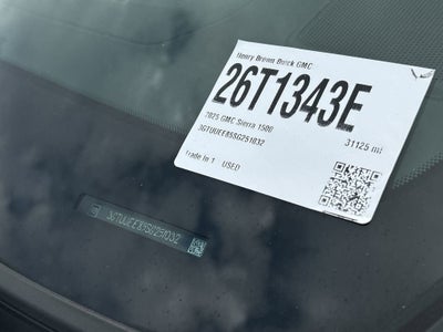 2025 GMC Sierra 1500 AT4