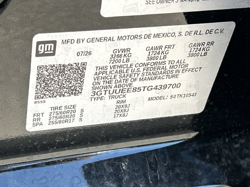 2026 GMC Sierra 1500 AT4