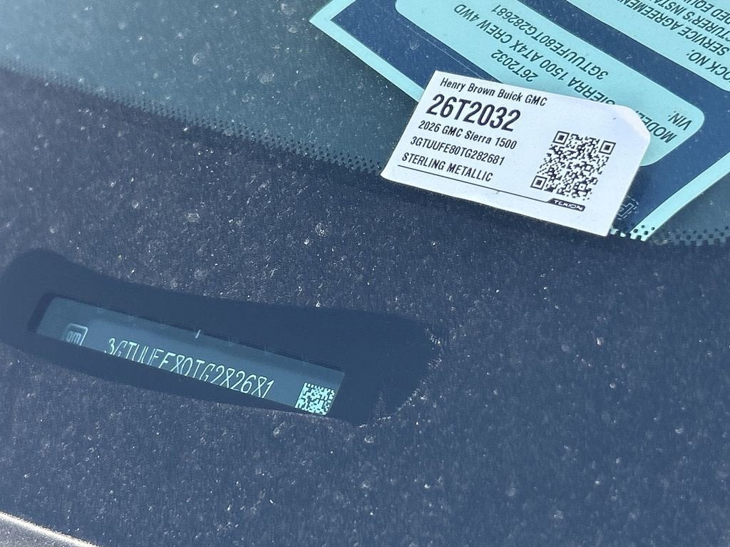 2026 GMC Sierra 1500 AT4X