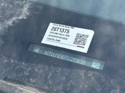 2026 GMC Sierra 1500 AT4X