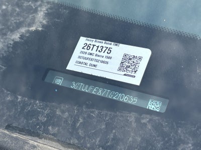 2026 GMC Sierra 1500 AT4X