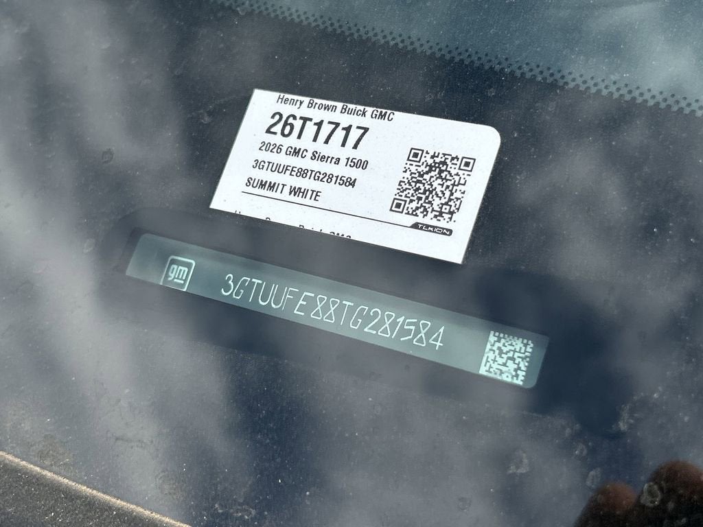 2026 GMC Sierra 1500 AT4X
