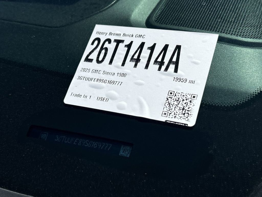 2025 GMC Sierra 1500 AT4X