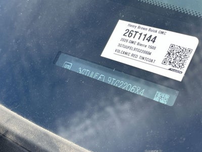 2026 GMC Sierra 1500 AT4X