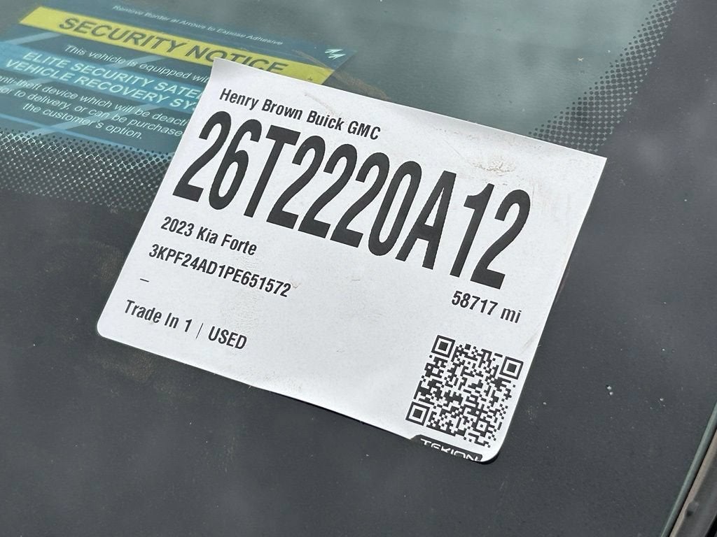 2023 Kia Forte LXS