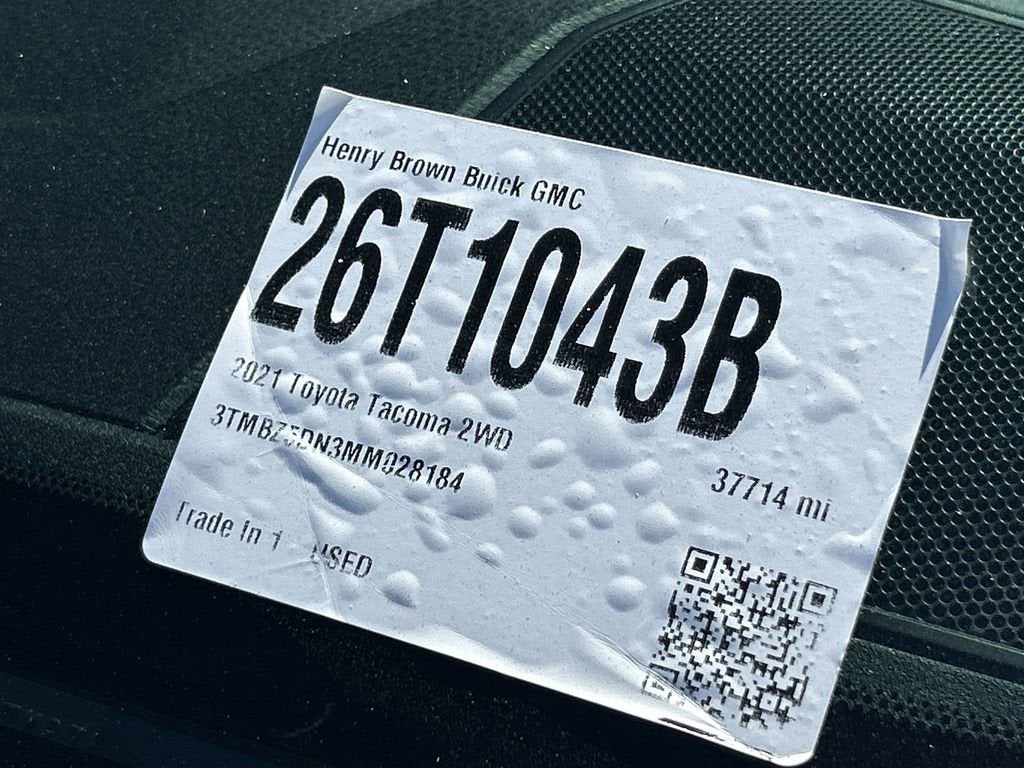 2021 Toyota Tacoma 2WD SR5