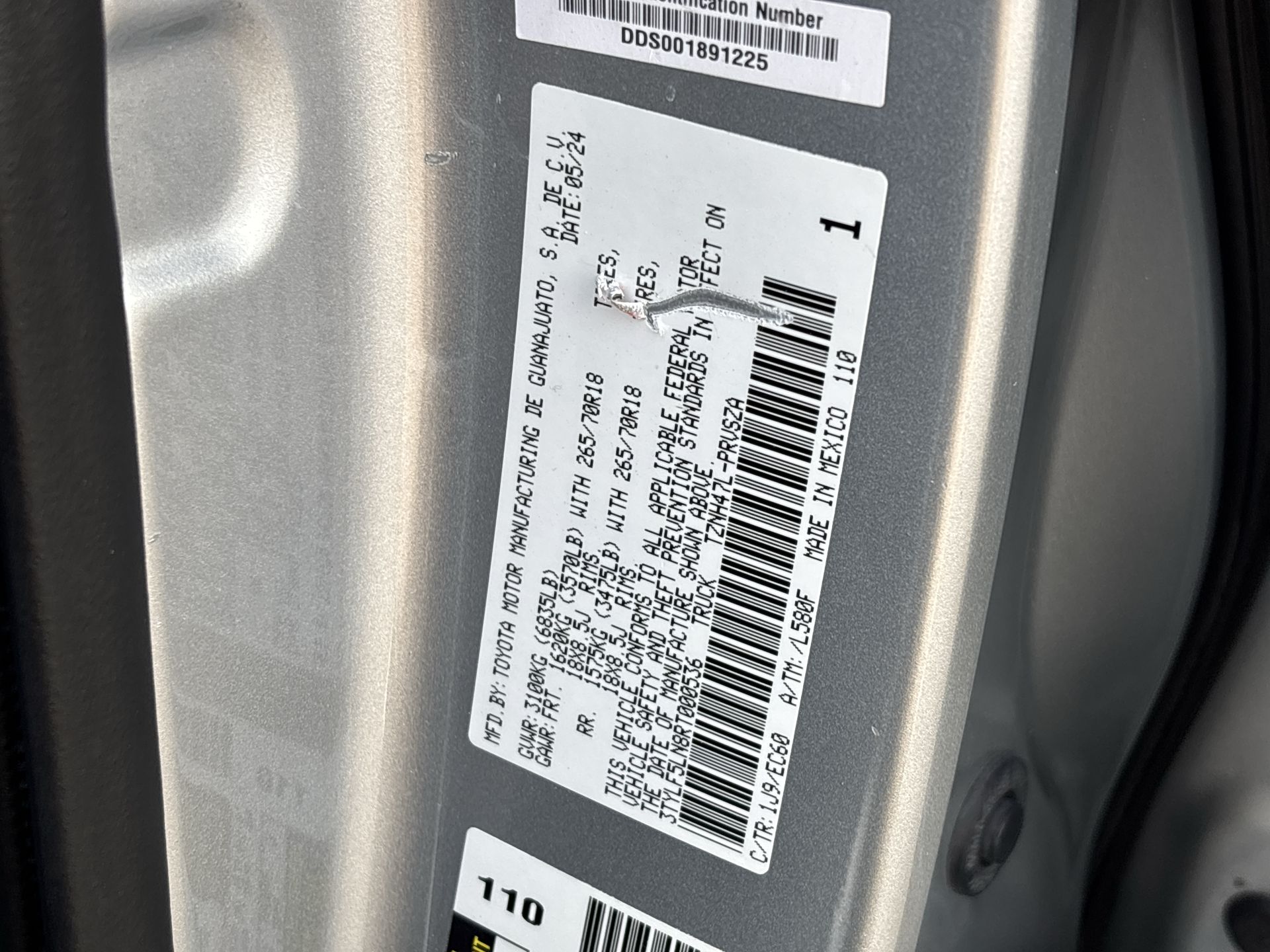 2024 Toyota Tacoma Hybrid Trailhunter