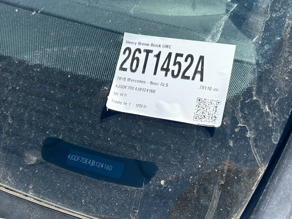 2018 Mercedes-Benz GLS 550 4MATIC®