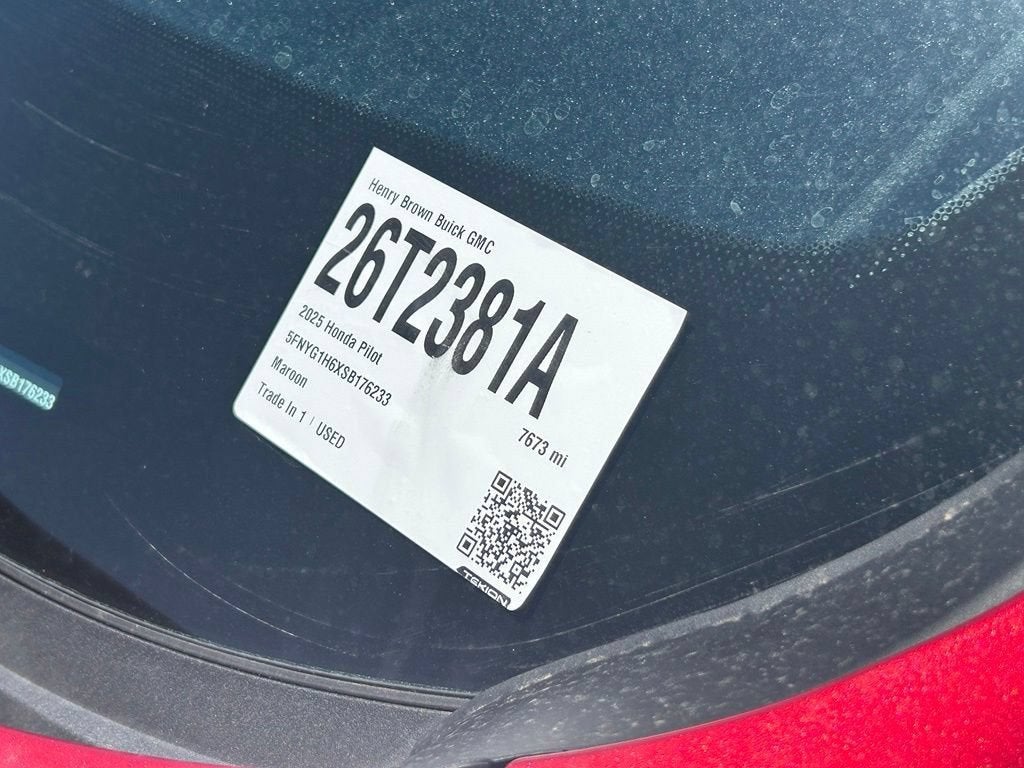 2025 Honda Pilot TrailSport