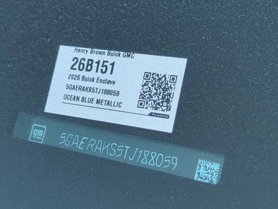 2026 Buick Enclave Preferred