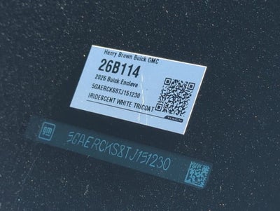 2026 Buick Enclave Avenir