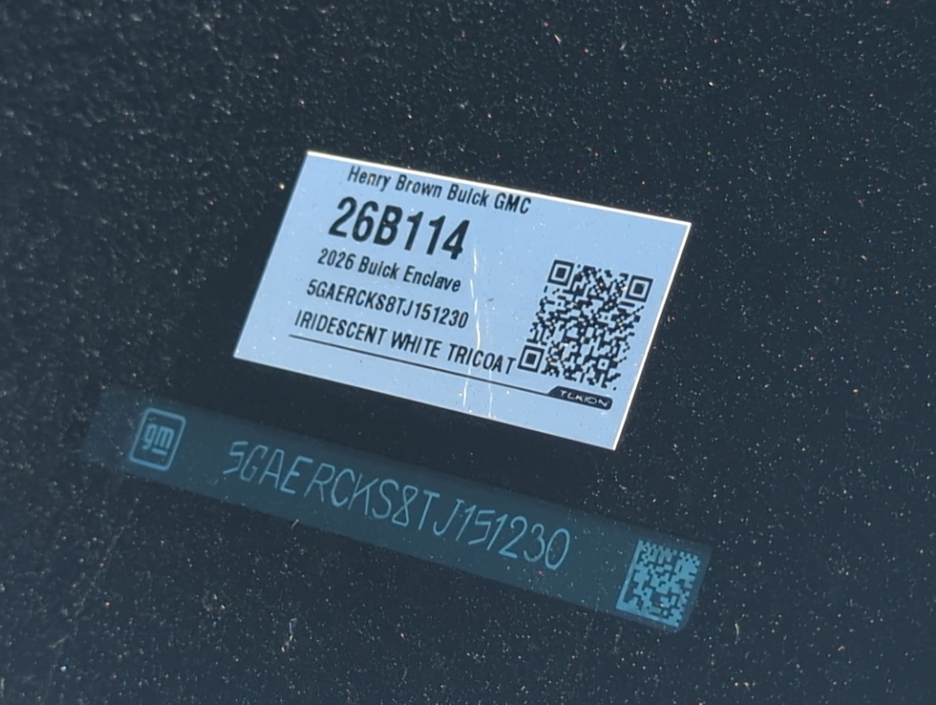 2026 Buick Enclave Avenir