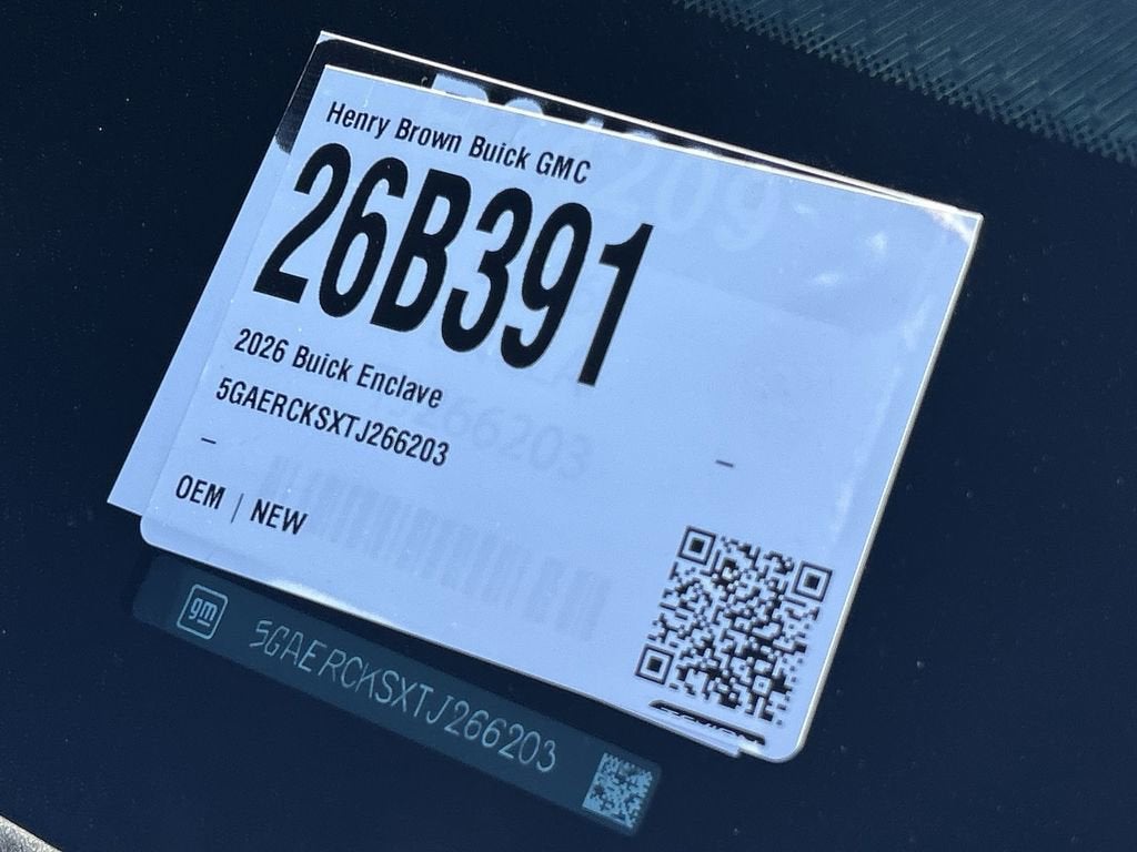 2026 Buick Enclave Avenir