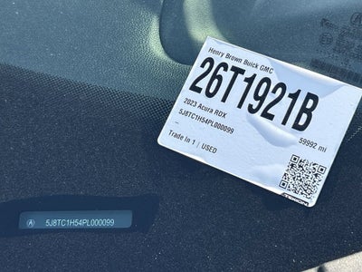 2023 Acura RDX Technology Package