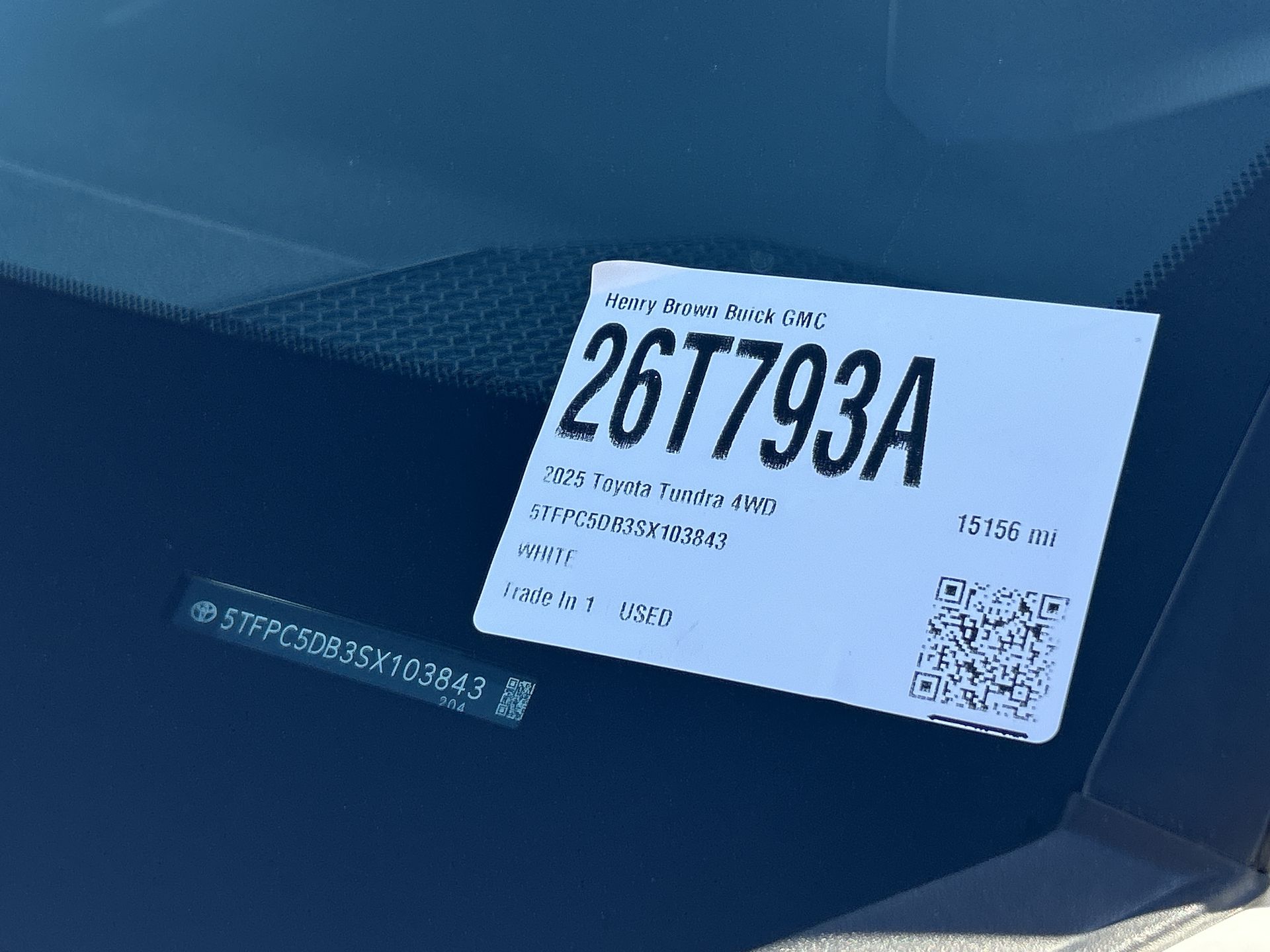 2025 Toyota Tundra Hybrid TRD Pro Hybrid CrewMax 5.5' Bed