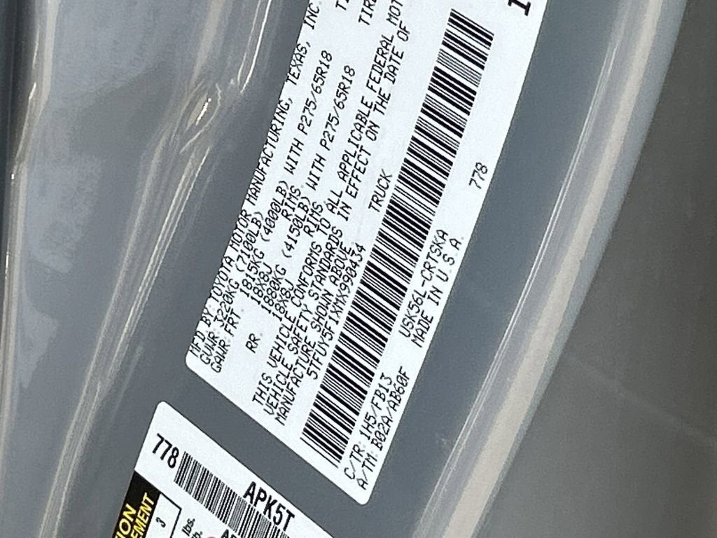 2021 Toyota Tundra SR5