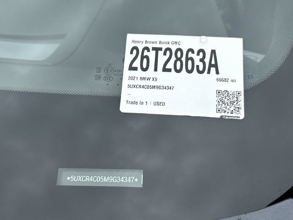 2021 BMW X5 sDrive40i