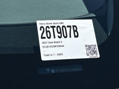 2022 Tesla Model 3 Performance