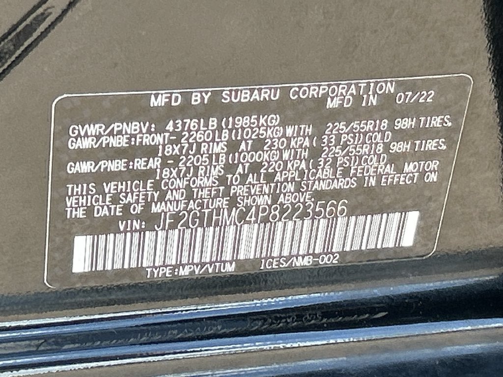 2023 Subaru Crosstrek Limited