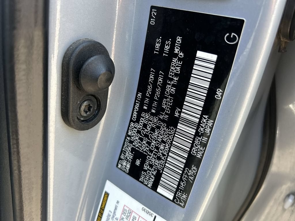 2021 Toyota 4Runner Trail Special Edition