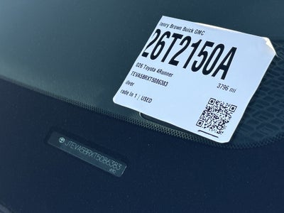 2026 Toyota 4Runner SR5