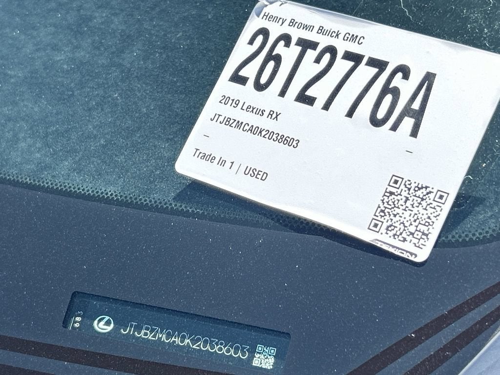 2019 Lexus RX 350 RX 350