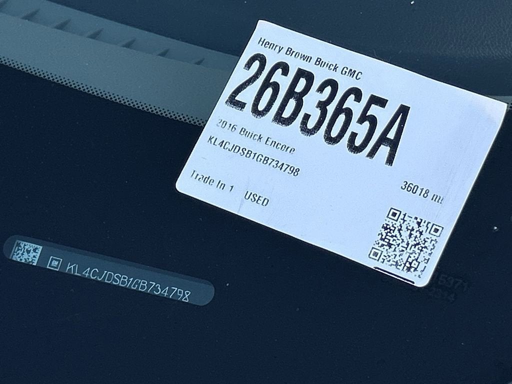 2016 Buick Encore Premium